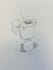 draw small sketches on paper