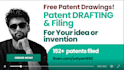 draft and file a patent for your invention in the US, UK, eu, etc