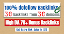 do 30 dofollow permanent bookmark submission backlinks