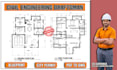 be your expert architect or draftsman for 2d house plans, floor plans
