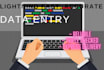 do fast and reliable data entry