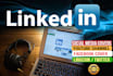 design professional linkedin banner or background cover