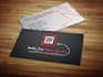 design Business card and Technology Scan QR Code