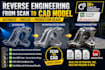 reverse engineer your 3d scan to solidworks cad using geomagic design x