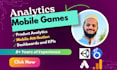 setup mobile game analytics and attribution, mixpanel, amplitude, and firebase