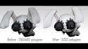 3d model retopology, uv map, texture map in blender n zbrush