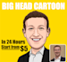 draw big head cartoon from your photo