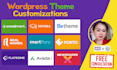 build a website use woodmart avada betheme  martfury porto newspaper theme