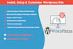 customize any wordpress website