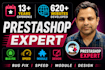 fix, customize and develop prestashop store professionally, speed optimization