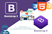 create attractive responsive website with bootstrap
