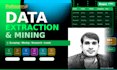 do data extraction, mining, internet research, web scraping
