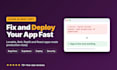 fix, deploy and finish your react, lovable or vibe coded app