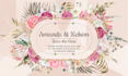 design an elegant wedding invitation, save the date and rsvp