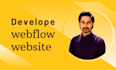 fix and develope webflow website fast