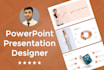 create modern powerpoint presentation slide deck