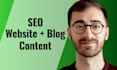 write website and SEO blog content across all genres
