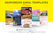 design responsive mailchimp email templates and klaviyo email design