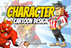 make character cartoon and comics
