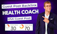 publish health coach article with USA guest post backlink for targeted SEO
