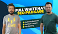 rank your website at top with full white hat SEO package