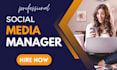 be your social media manager content creator for instagram