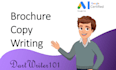 create captivating brochure and flyer content
