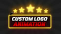 create a professional logo animation intro and outro
