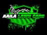 design creative unique lawn care logo design