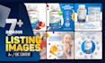design amazon product images, infographics and lifestyle