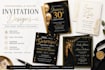 design professional birthday, wedding, and party invitations
