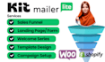 create convertkit, mailerlite sales funnel for a coach