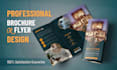 do professional flyer, bifold, trifold brochure design