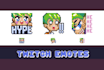 create custom pixel art twitch emotes