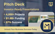 provide an investor ready pitch deck