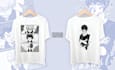 create hand drawn tshirt anime design