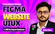 do a figma website and landing page design