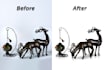 photoshop background removal and natural shadow services