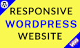 build a responsive business wordpress website