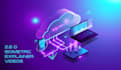 create custom isometric explainer video