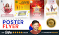 create awesome flyer and poster design