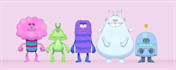 create stylish hand drawn characters