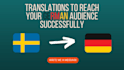 translate from swedish to german