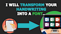 make your own fonts library