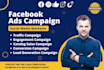 set up facebook ads and instagram meta ads to generate leads and sales