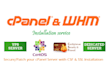 install cpanel whm on your vps or dedicated sever