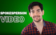 create the best male spokesperson and spokesman video