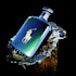 create a hero shot perfume luxurious product pack
