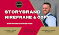 create a storybrand wireframe and copy to increase sales