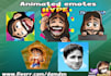 make animated emotes for twitch contact me first